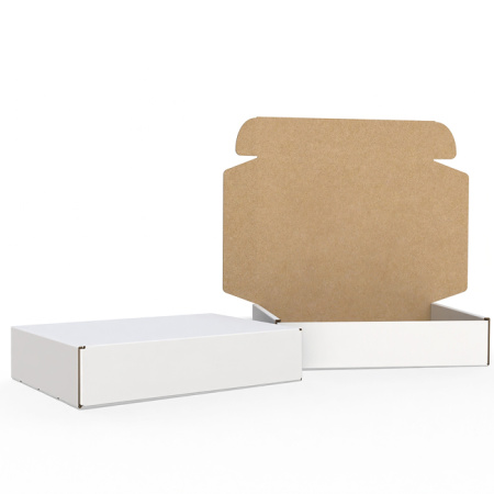 Короб самосборный с ушками 550*400*100 Белый В